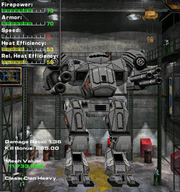 MechWarrior 4: Mercenaries - Heavy 'Mechs